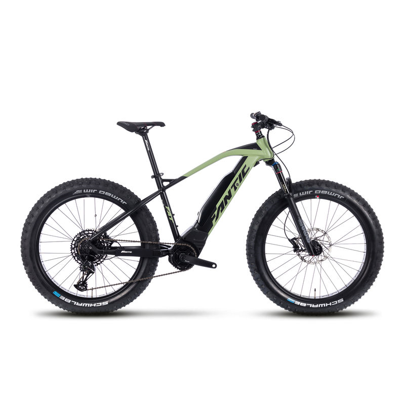 FANTIC - Integra FAT SPORT - 630Wh - E-Bike (S) - olivgr&amp;#252;n