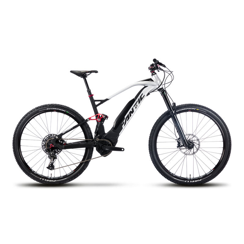 FANTIC - Integra XTF 1.5 Race - 630Wh/150mm - E-Bike (L) - silver