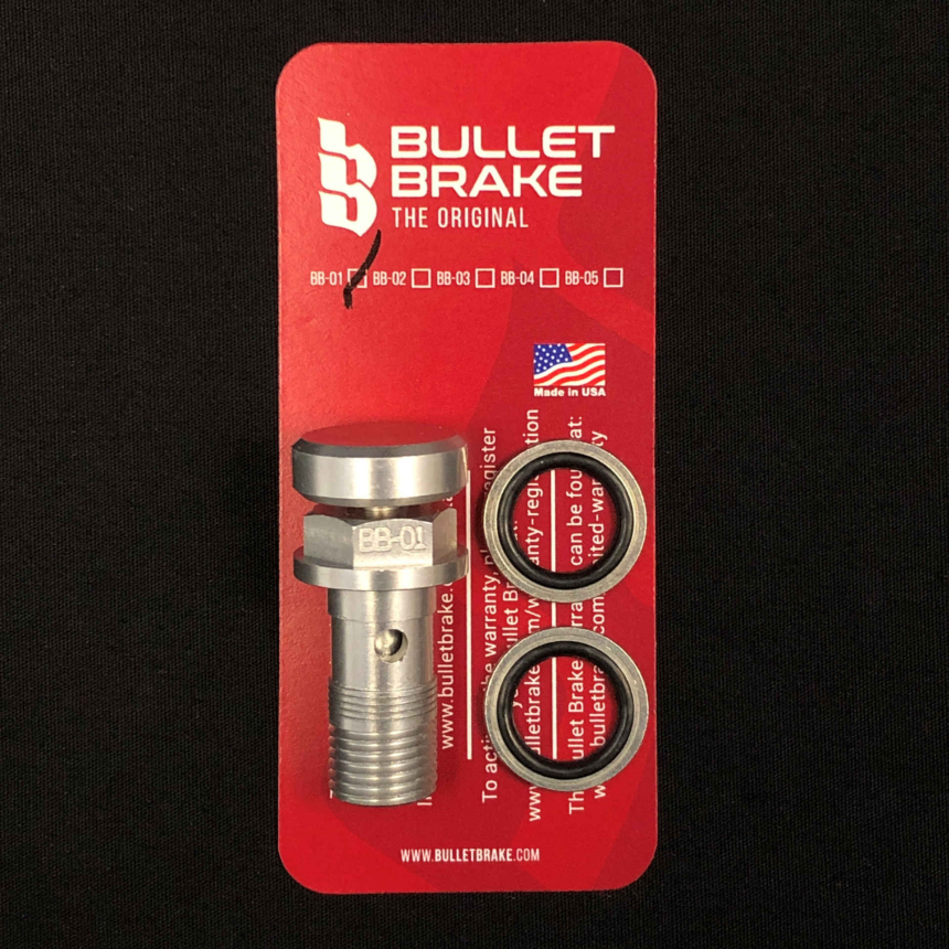 BulletBrake - silber, Feingewinde (10 x 1 mm)