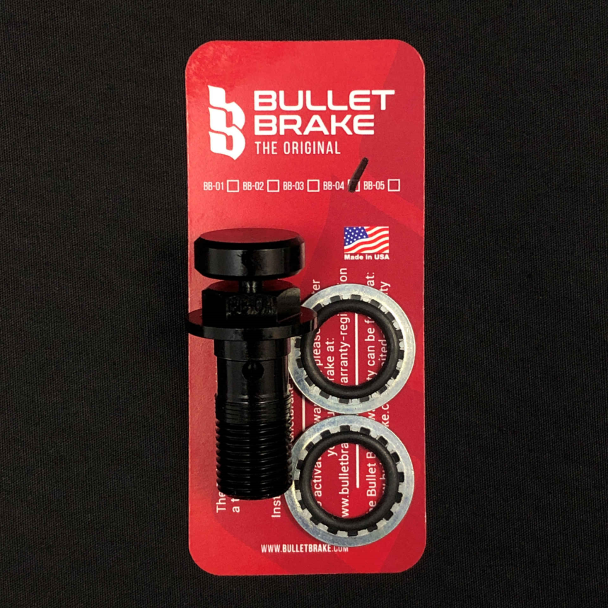 BulletBrake - schwarz, Zollgewinde (7/16" x 24 TPI)