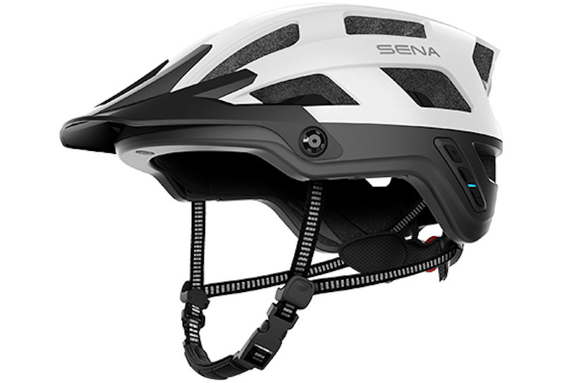 Mountainbike Helm SENA M1 EVO - Matt White (L)