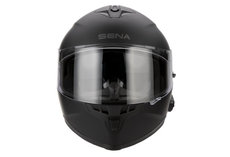 OUTRIDE - Smart Motorrad-Integralhelm (ECE) - schwarz matt (XXL)