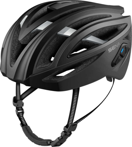 SENA R2 Aerodynamischer Fahrradhelm mit Bluetooth Intercom - Matt Black bei E-Performance im Online Shop kaufen