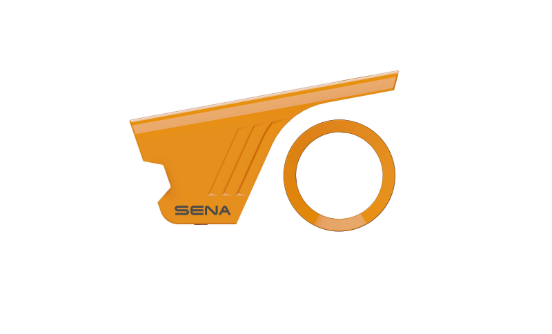 60S - Farbplatte orange