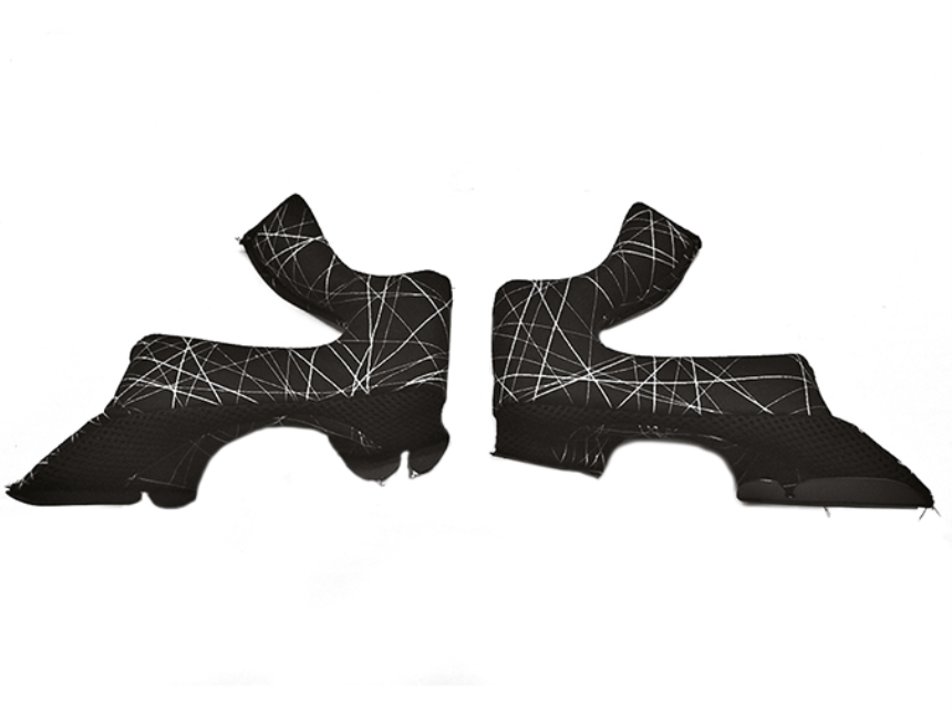 Airoh - TWIST - Backenfutter grau (M)