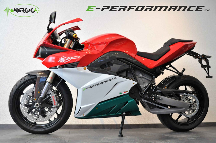 Elektromotorrad Energica EGO - ITALIAN FLAG (240 km/h, 126 kW)