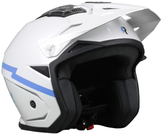 RAY JET HELM 1 (HEBO WEISS - M)