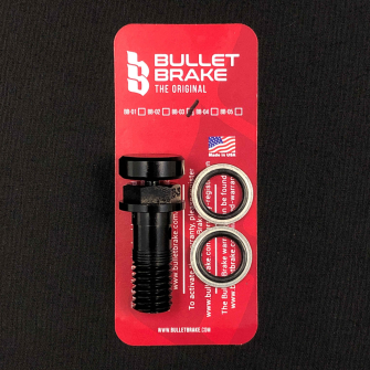 BulletBrake - schwarz, Grobgewinde (10 x 1.5 mm)