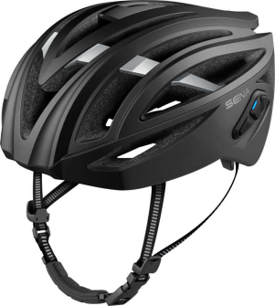 SENA R2 Aerodynamischer Fahrradhelm mit Bluetooth Intercom - Matt Black bei E-Performance im Online Shop kaufen