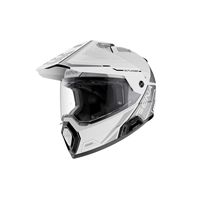 SENA OUTLANDER - Smart Dual Sport Helm - weiss glanz (XL)