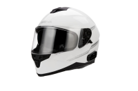 OUTRIDE - Smart Motorrad-Integralhelm (ECE) - weiss glänzend (XXL)