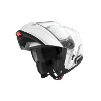 OUTRUSH 2 - Smart Motorrad-Klapphelm - weiss glanz (S) ECE 22.06