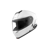 OUTRUSH 2 - Smart Motorrad-Klapphelm - weiss glanz (XL) ECE 22.06