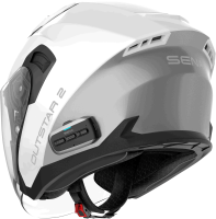 OUTSTAR 2 - Smart Motorrad-Jethelm - weiss glanz (XL) ECE 22.06