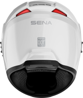 PHANTOM ANC - Smart Motorrad-Integralhelm - weiss glanz (M)