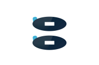 RC3 - 3-Knopf-Fernbedienung