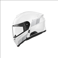 SPECTER - Smart Motorrad-Klapphelm - weiss glanz (L)