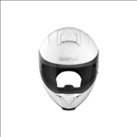 SPECTER - Smart Motorrad-Klapphelm - weiss glanz (XXL)