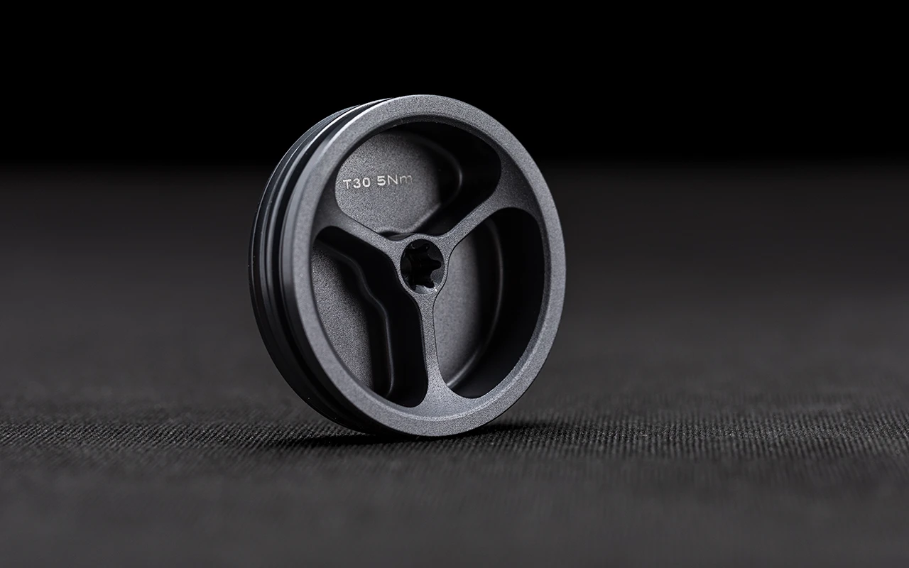 Aluminium-Seitenkappe für Schwinge, Motorgehäuse