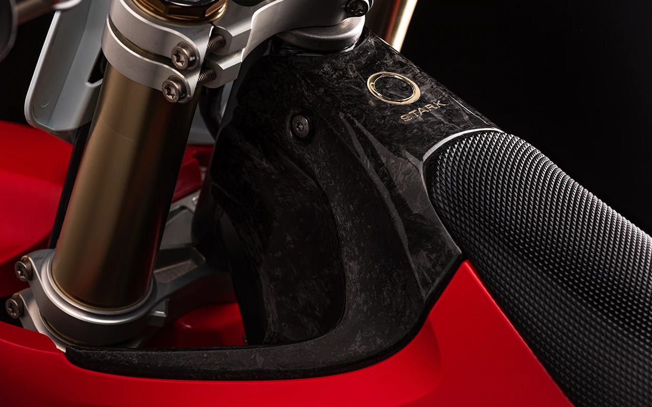 E-PERFORMANCE Schweiz Motorrad online Shop: Alles für elektrische Fahrzeuge – STARK FUTURE VARG EX Kunststoffteile Spoiler-Carbon – Original Ersatzteil kaufen