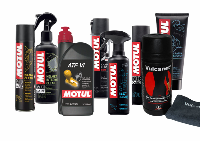 E-Performance in Stansstad – Pflegeprodukte von Motul und Vulcanet erhältlich.