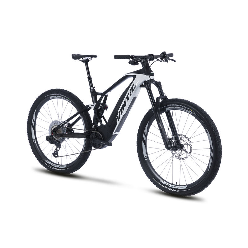 FANTIC - Integra XTF 1.6 Carbon Race - 720Wh/160mm - E-Bike (XL) - weiss