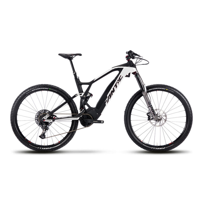 FANTIC - Integra XTF 1.6 Carbon Factory - 720Wh/160mm - E-Bike (XL) - weiss