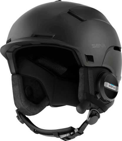 LATITUDE S2 - Smart Schneehelm Matt Black (M)