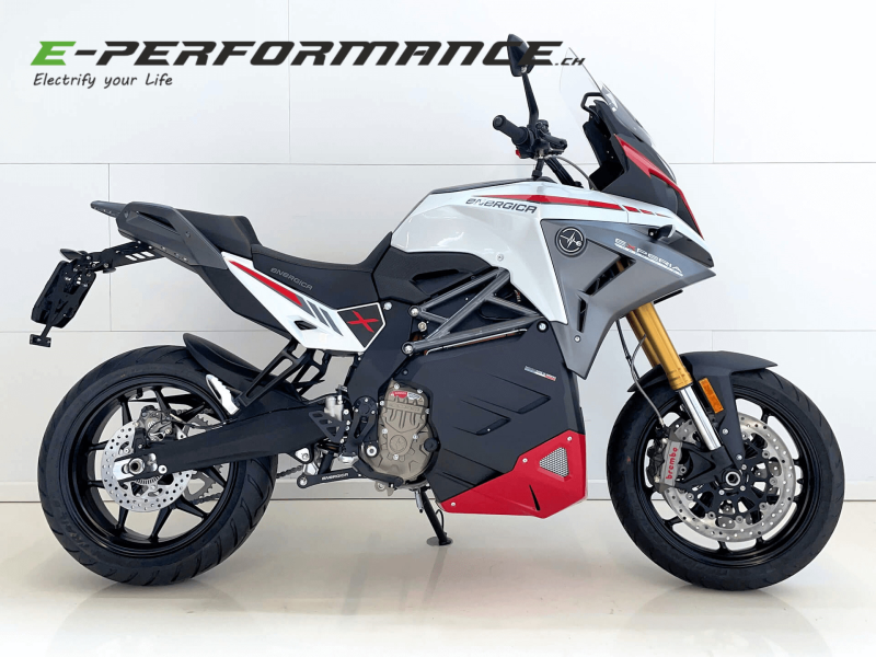 E-Motorrad Energica EXPERIA - FLAME WHITE (22.5 kW/h / 60-75 kW / 115 Nm / 180 km/h)