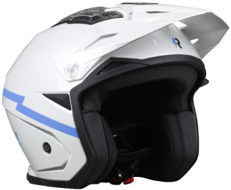 RAY JET HELM 1 (HEBO WEISS - L)