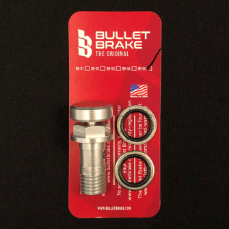 BulletBrake - silber, Normalgewinde (10 x 1.25 mm)