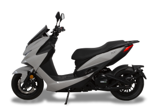 Elektro Roller NEXT NX2 hell GRAU – 10 kW, 130 km/h, 200 km Reichweite kaufen in der Schweiz bei E-PERFORMANCE