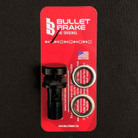 BulletBrake - schwarz, Feingewinde (10 x 1 mm)