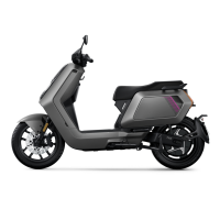 NIU - NQiX 150 - Elektroroller (45 km/h) - GRAU-MATT