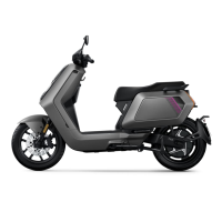 NIU - NQiX 500 - Elektroroller (100 km/h) - GRAU-MATT