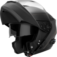 OUTRUSH R - Smart Motorrad-Klapphelm (ECE22.06) - schwarz matt (XXL)