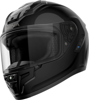 PHANTOM - Smart Motorrad-Integralhelm (ECE22.06) - schwarz glanz (L)