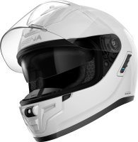 PHANTOM - Smart Motorrad-Integralhelm (ECE22.06) - weiss glanz (L)