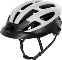 R1 EVO Smart Cycling Helm - Matt White (M)