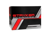 STRYKER - Smart Motorrad-Integralhelm (ECE) - Glossy White (L)