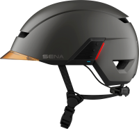 U1 - E-Bike Helm mit Kommunikationssystem - Dark Gray (M)