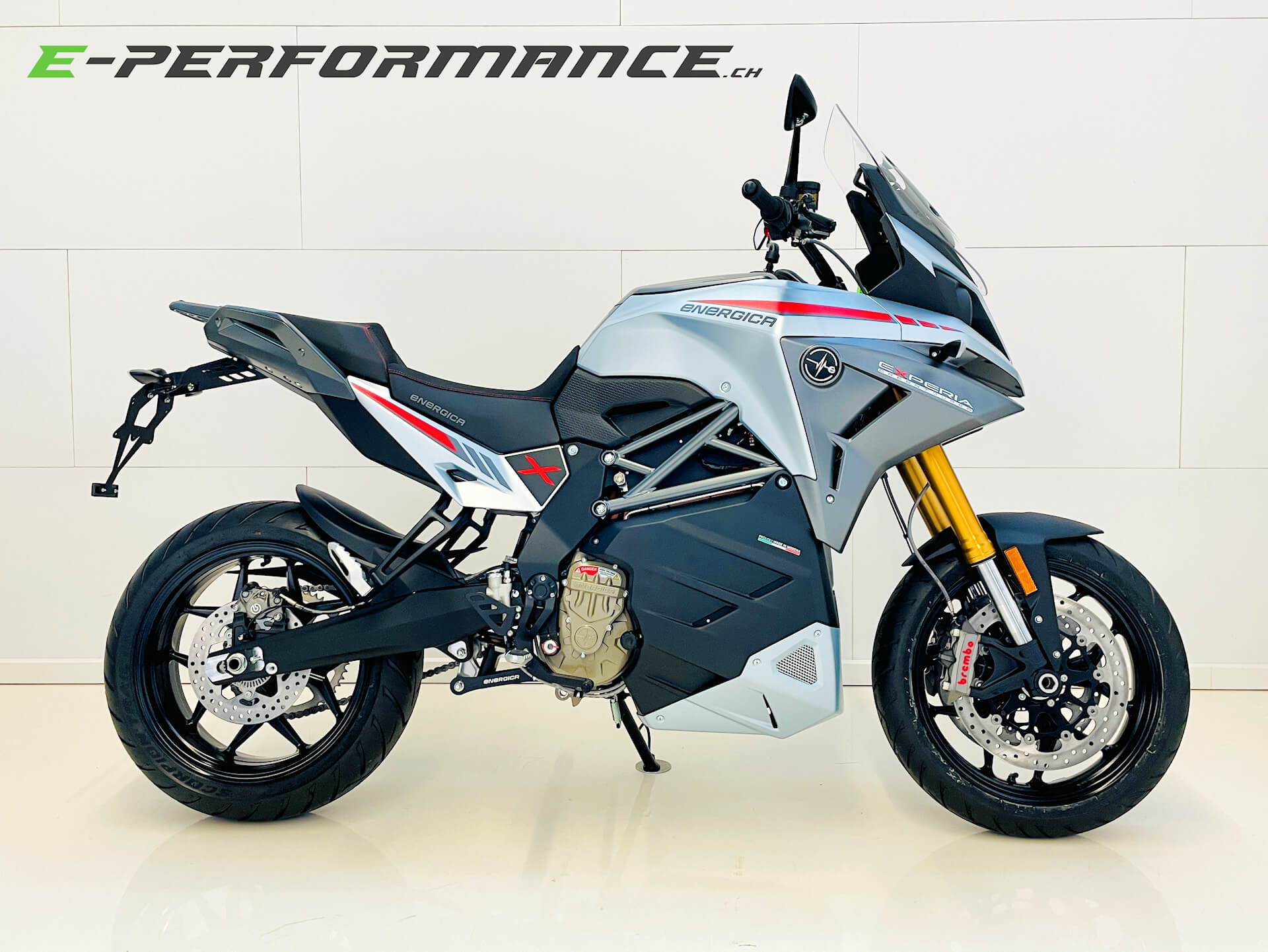 Elektromotorrad Energica EXPERIA - BORMIO ICE: Probefahrt und kaufen bei E-Performance in der Schweiz Stansstad