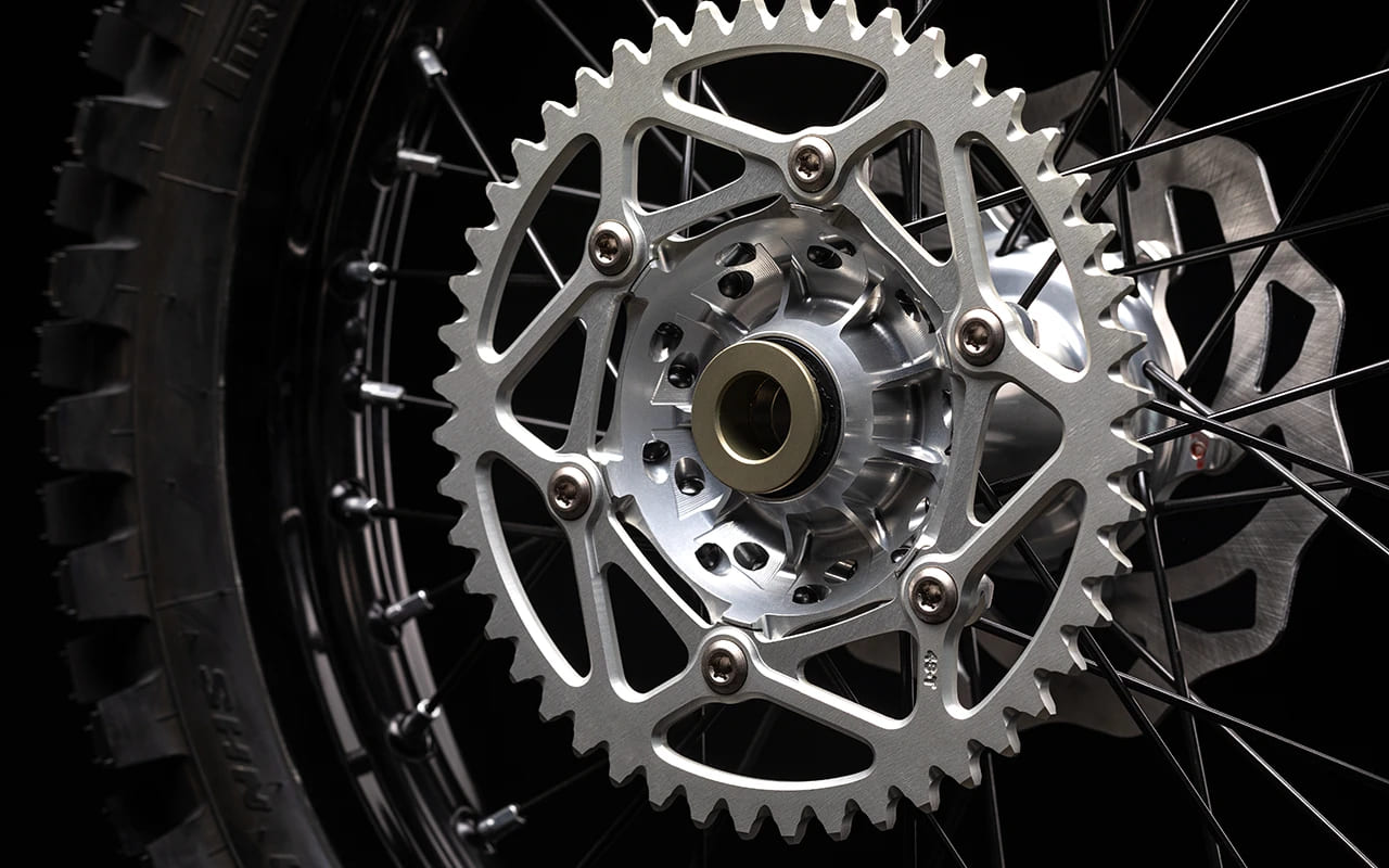 E-PERFORMANCE Schweiz Motorrad online Shop: Alles für elektrische Fahrzeuge – STARK FUTURE VARG EX Kette & Kettenräder Kranz hinten – Original Ersatzteil kaufen